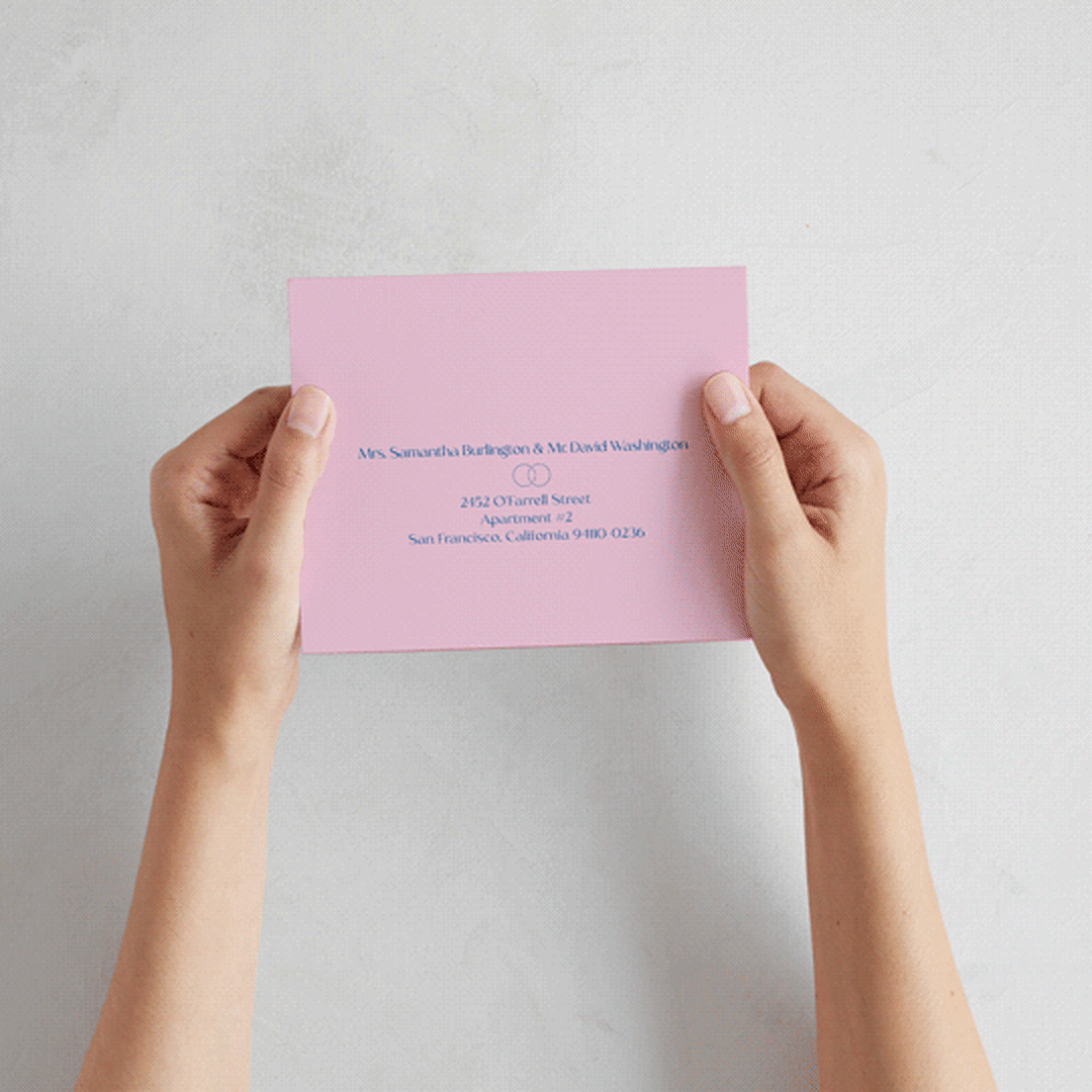 "Connected" - Savvy Wedding Invitations in Marseille by Claudia Orengo - How it works