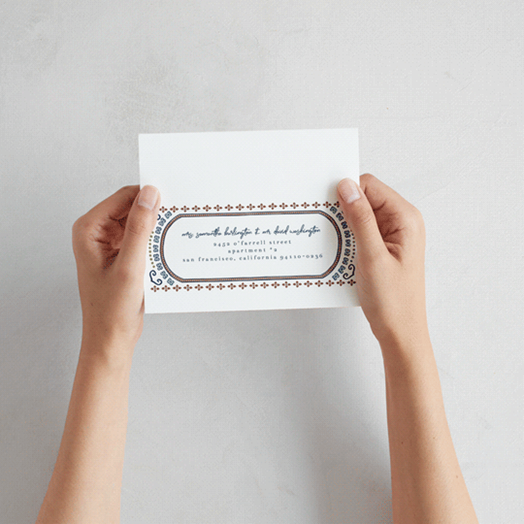 "Vase" - Savvy Wedding Invitations in Neptune by Kelly Watkins - Animated View