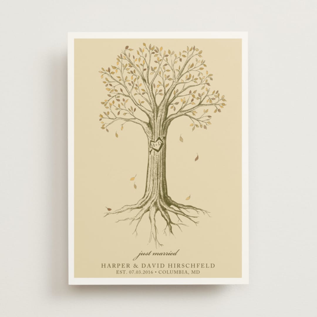 Carved Tree