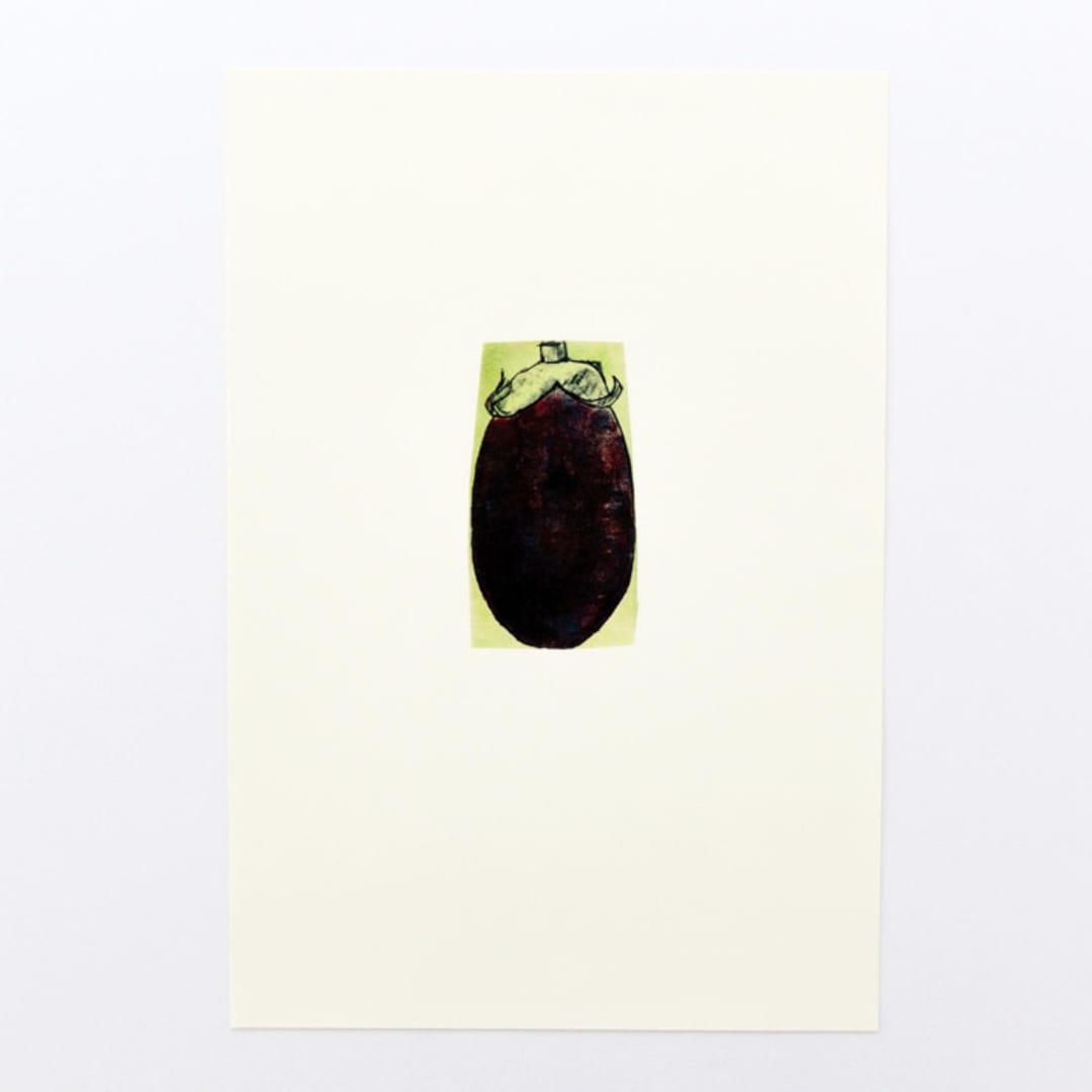 "Harvest Eggplant" - Limited Edition Fine Art Print in multicolorassorted-colors by Dana Williamowsky