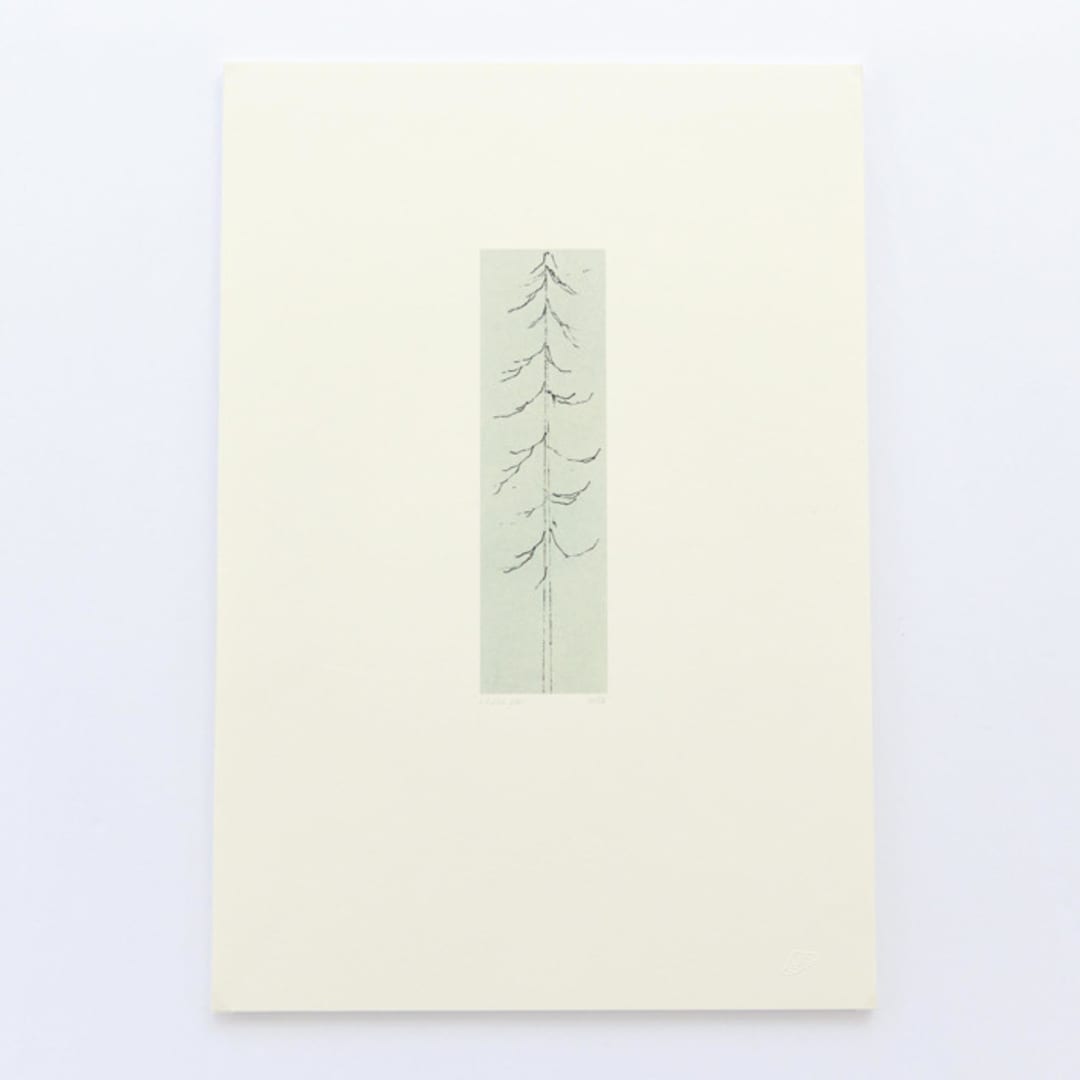 "Lone Pine" - Limited Edition Fine Art Print in multicolorassorted-colors by Dana Williamowsky