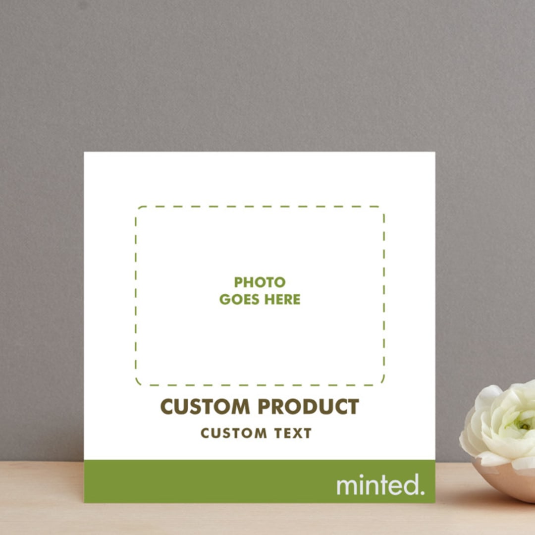 "square" - Bachelorette Party Invitations in Charcoal by Minted - Front