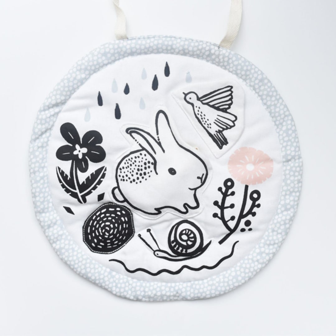 "Wee Gallery Activity Pad - Meadow" - Baby Toys in multicolor by Wee Gallery