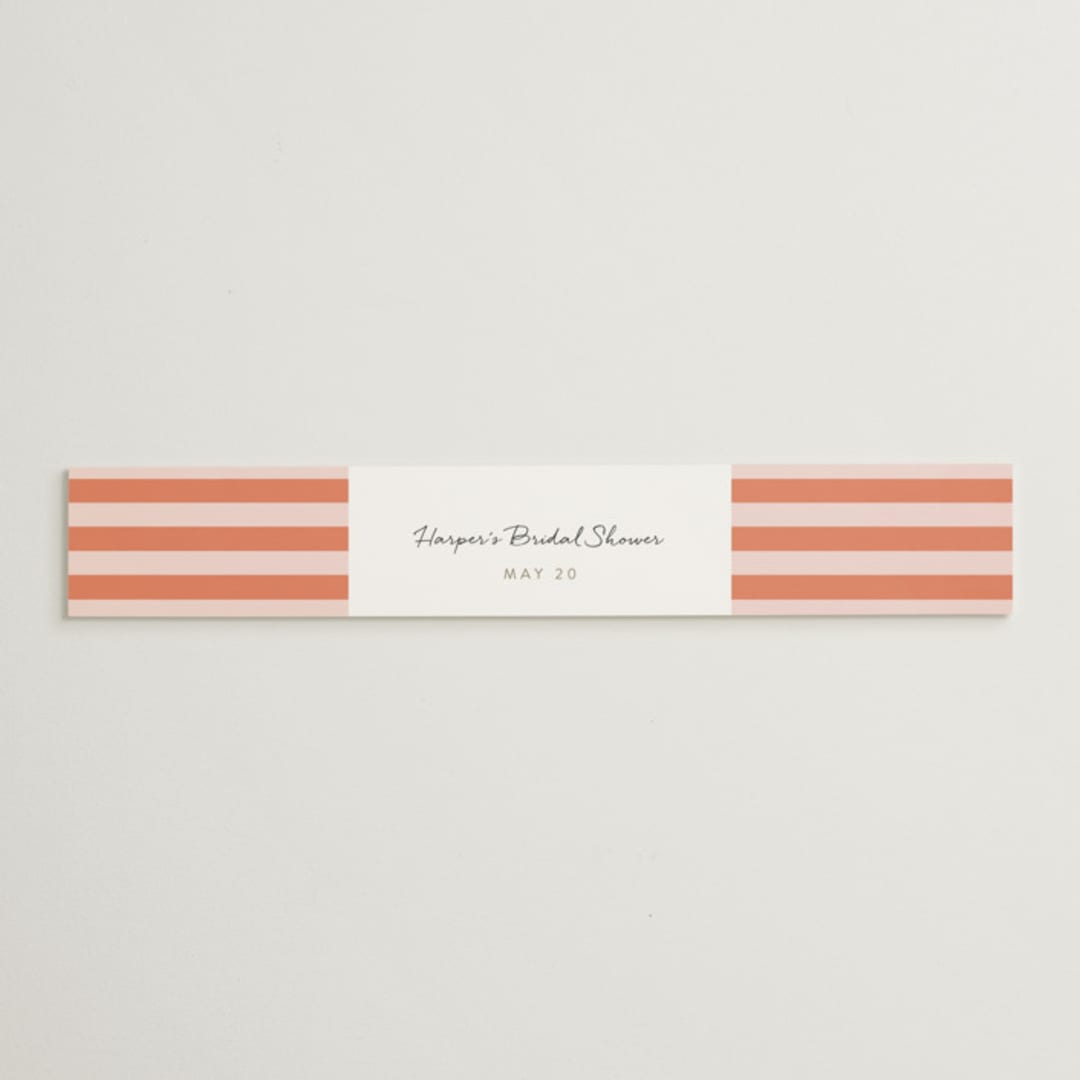 "Spring Blooms" - Bridal Shower in Blush by Susan Moyal - Front