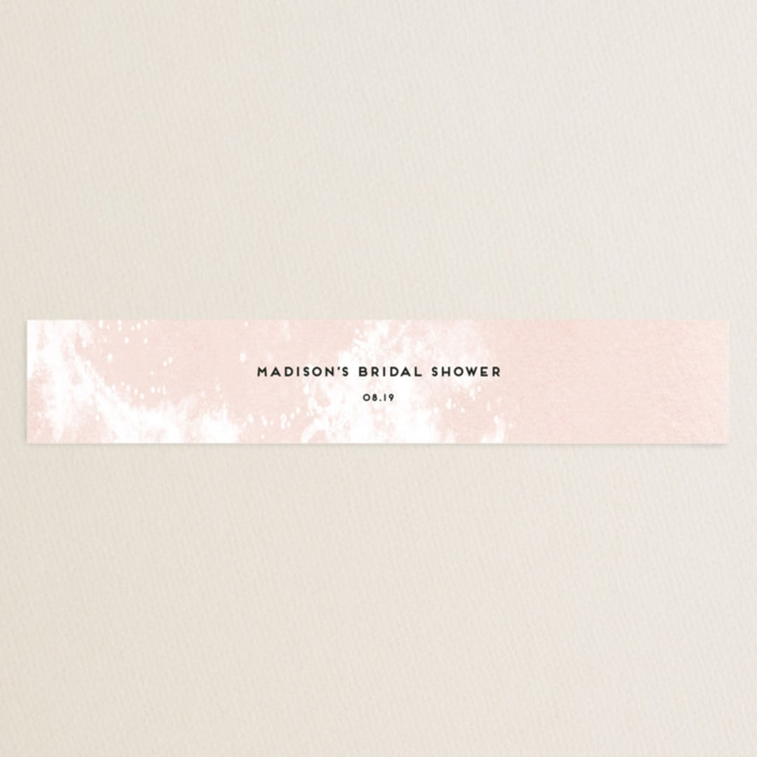 "Fancy Brunch" - Bridal Shower in Blush by Pink House Press - Front