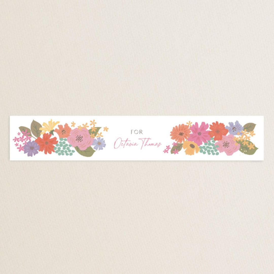 "June's flowers" - Bridal Shower in Azalea by Jennifer Wick - Front