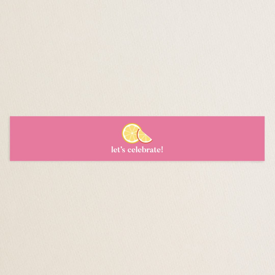 "Bridal Brunch" - Bridal Shower in Pink Lemonade by Laura Moyer - Front
