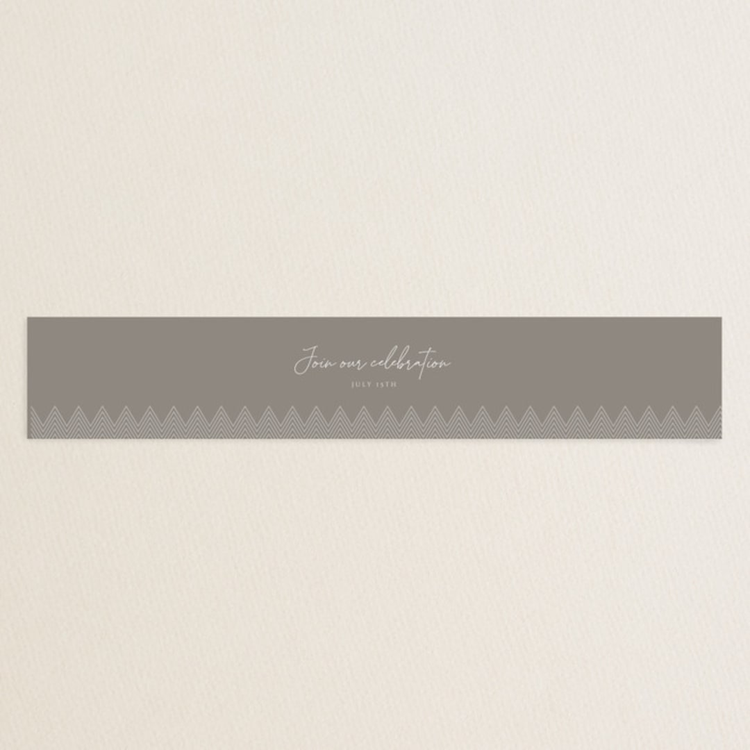 "Clean Slate" - Bridal Shower in Champagne by Adelyn T. - Front
