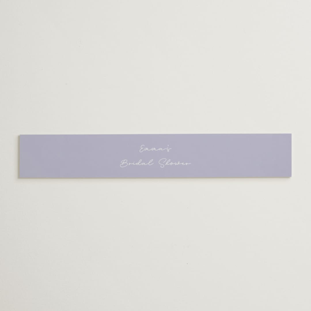 "pretty little floral" - Bridal Shower in Lilac by Rebecca Durflinger - Front