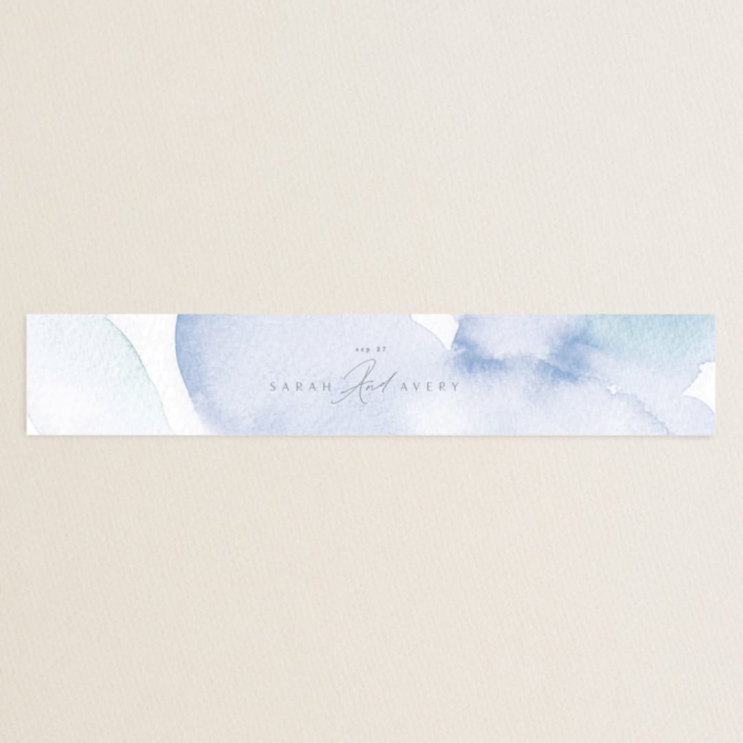 "Flow" - Bridal Shower in Lagoon by Creo Study - Front