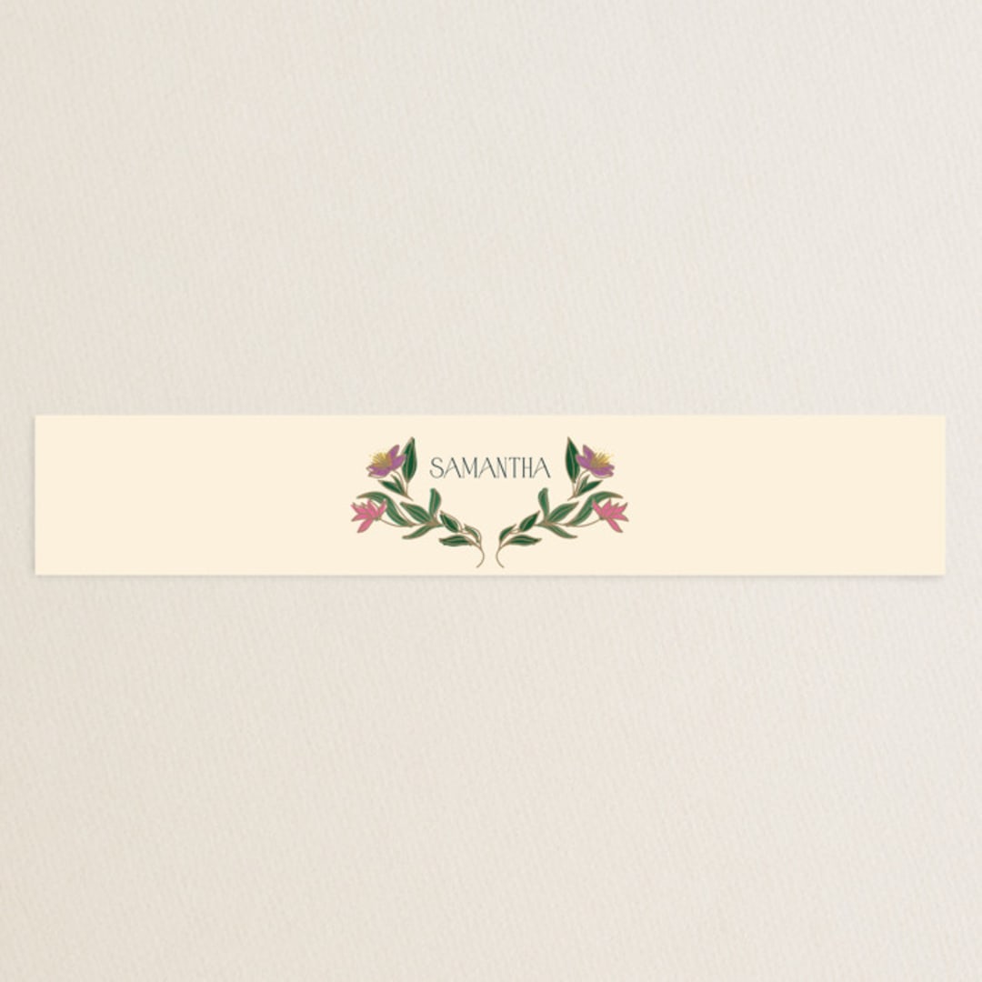 "Gilded Tapestry" - Bridal Shower in Midnight Garden by Simona Camp - Front