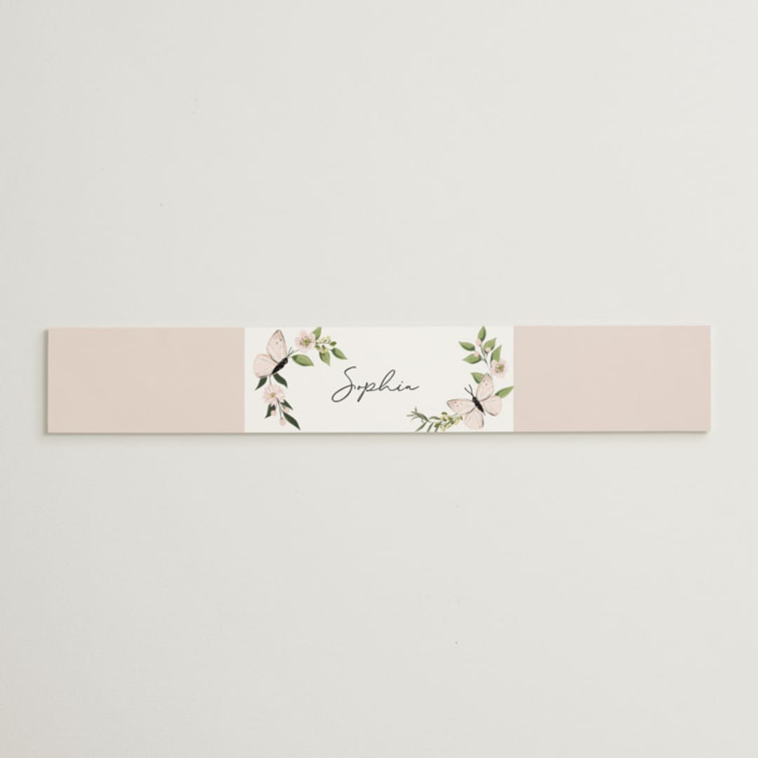 "Blossoms & Butterflies" - Bridal Shower in Blush by Susan Moyal - Front