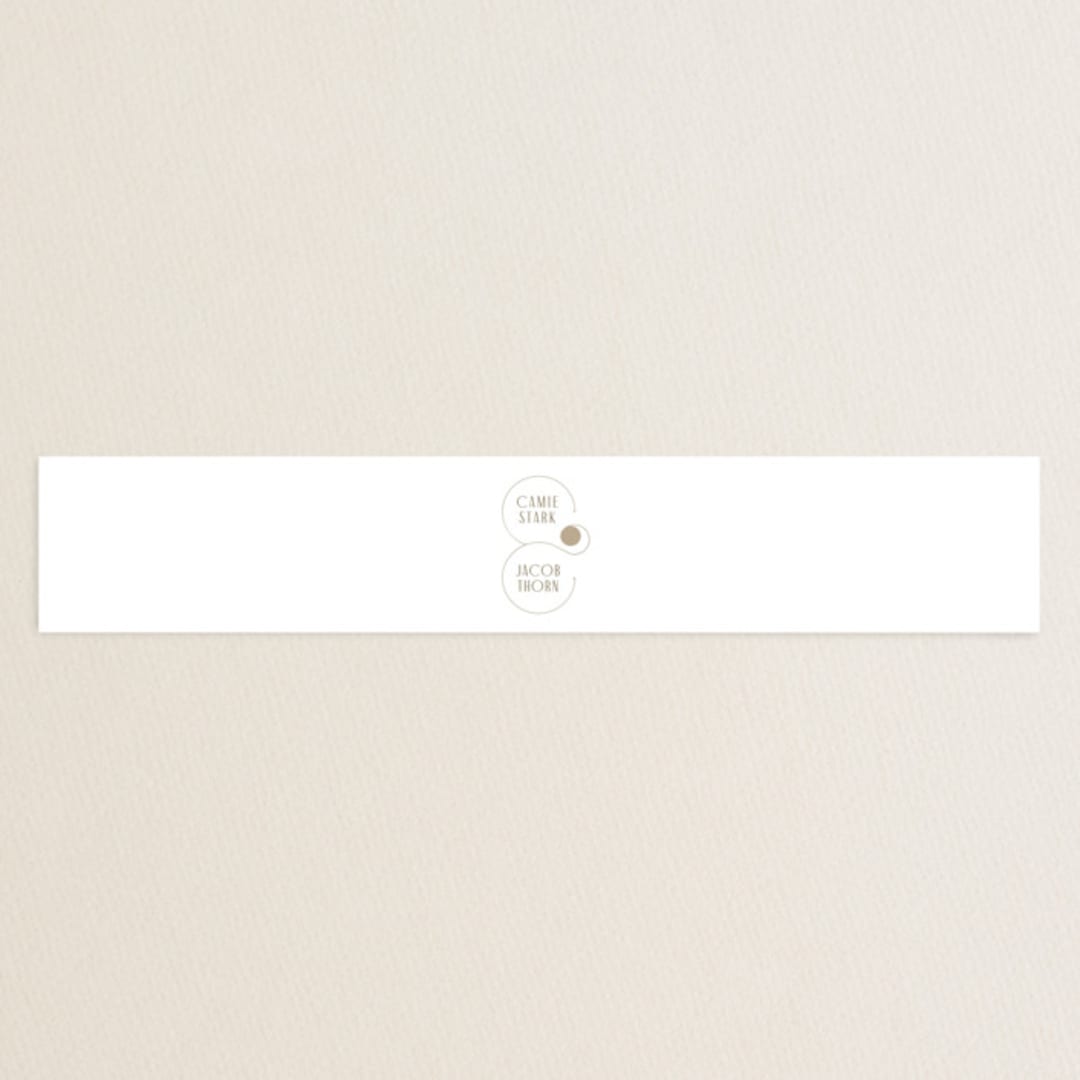 "Ampersand" - Bridal Shower in Snow by Lori Wemple - Front