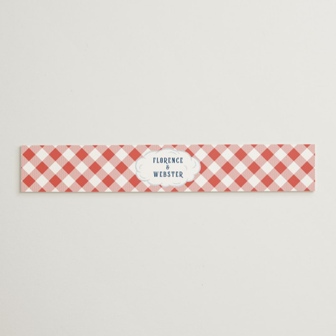 "Backyard Bbq" - Bridal Shower in Ketchup by Paper Sun Studio - Front