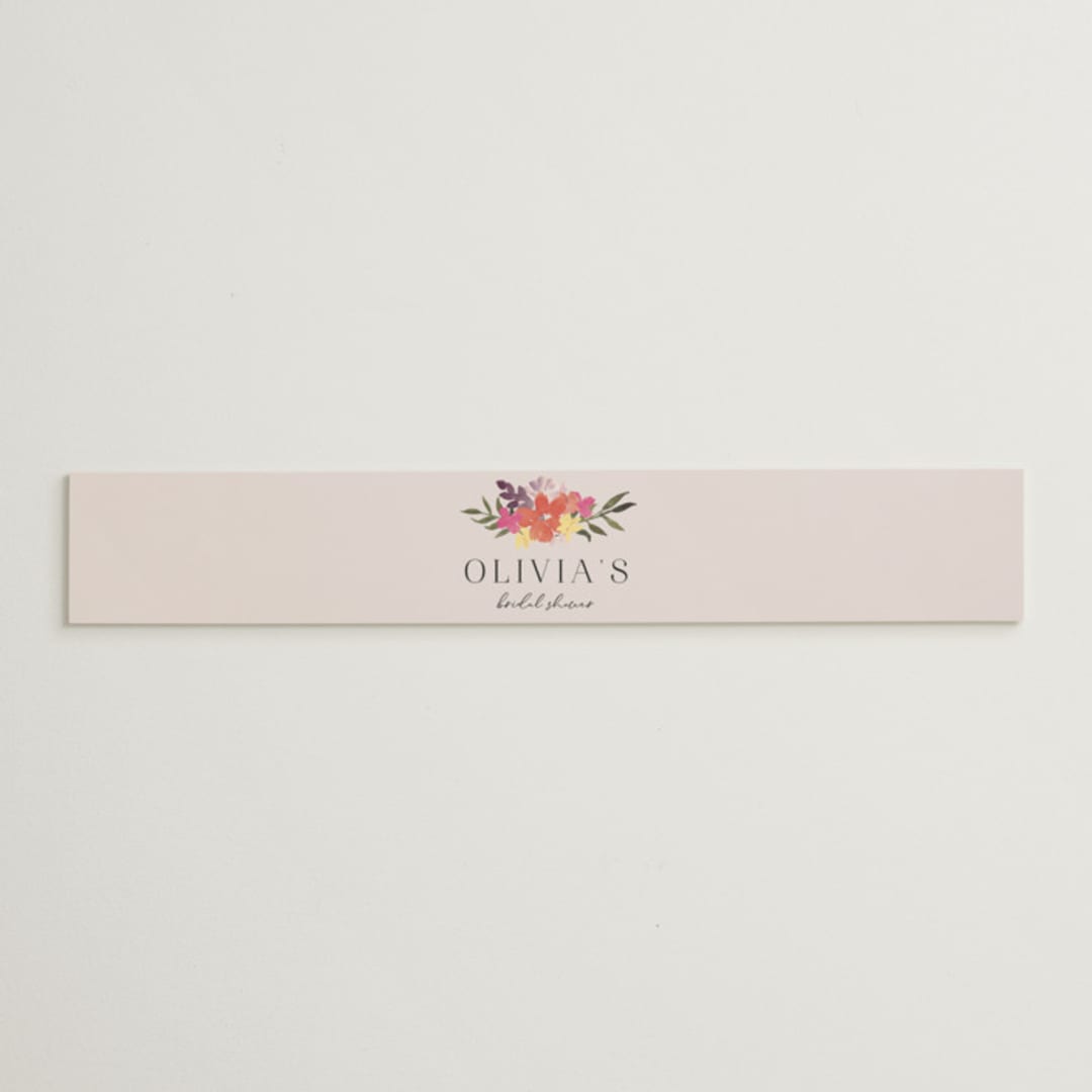 "Wildflower Garden" - Bridal Shower in Peony by Ashlee Townsend - Front