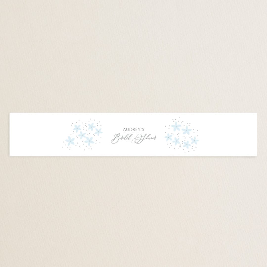 "Wedding Dress" - Bridal Shower in Cinderella Blue by Itsy Belle Studio - Front