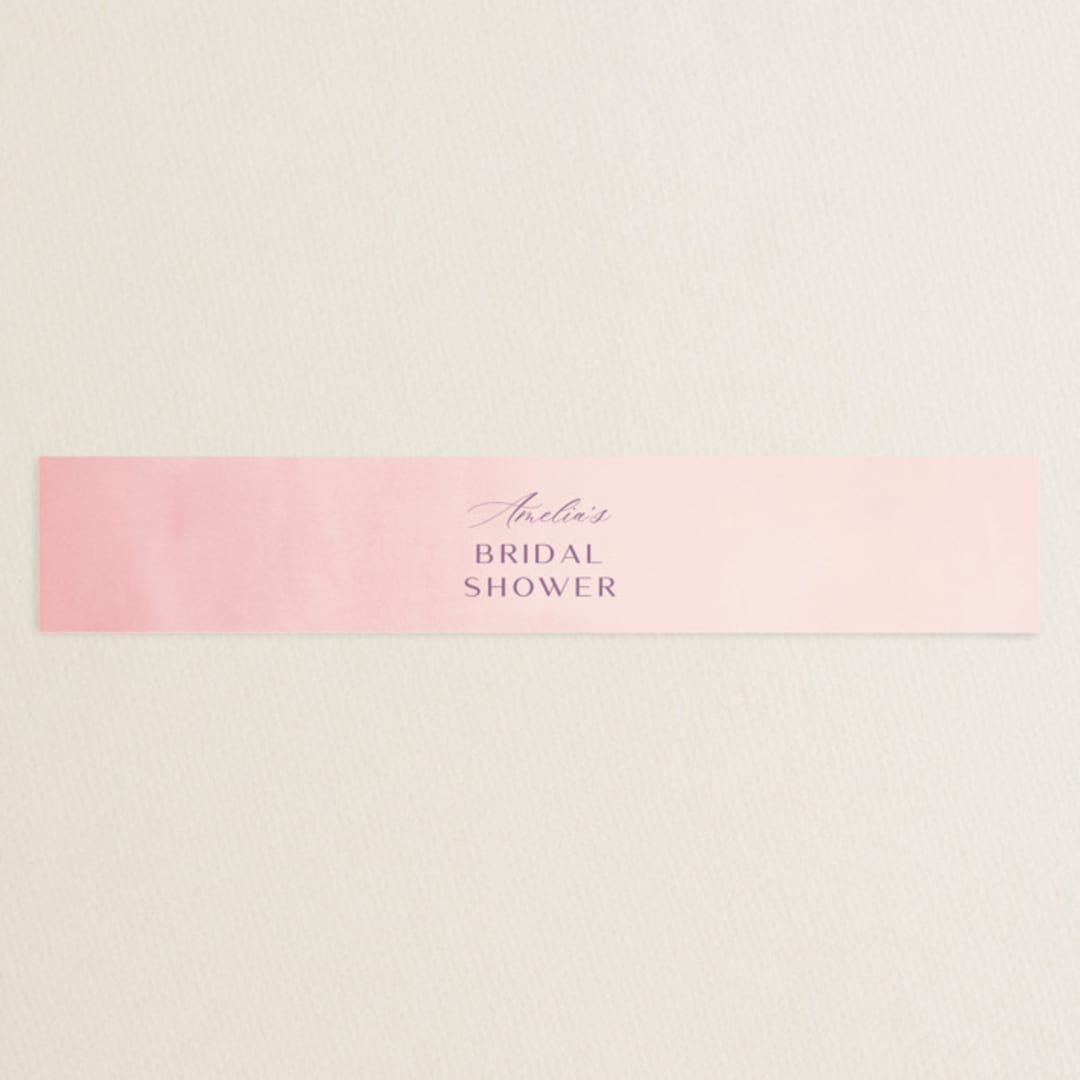 "Sweet Dreams" - Bridal Shower in Blush by Teju Reval - Front