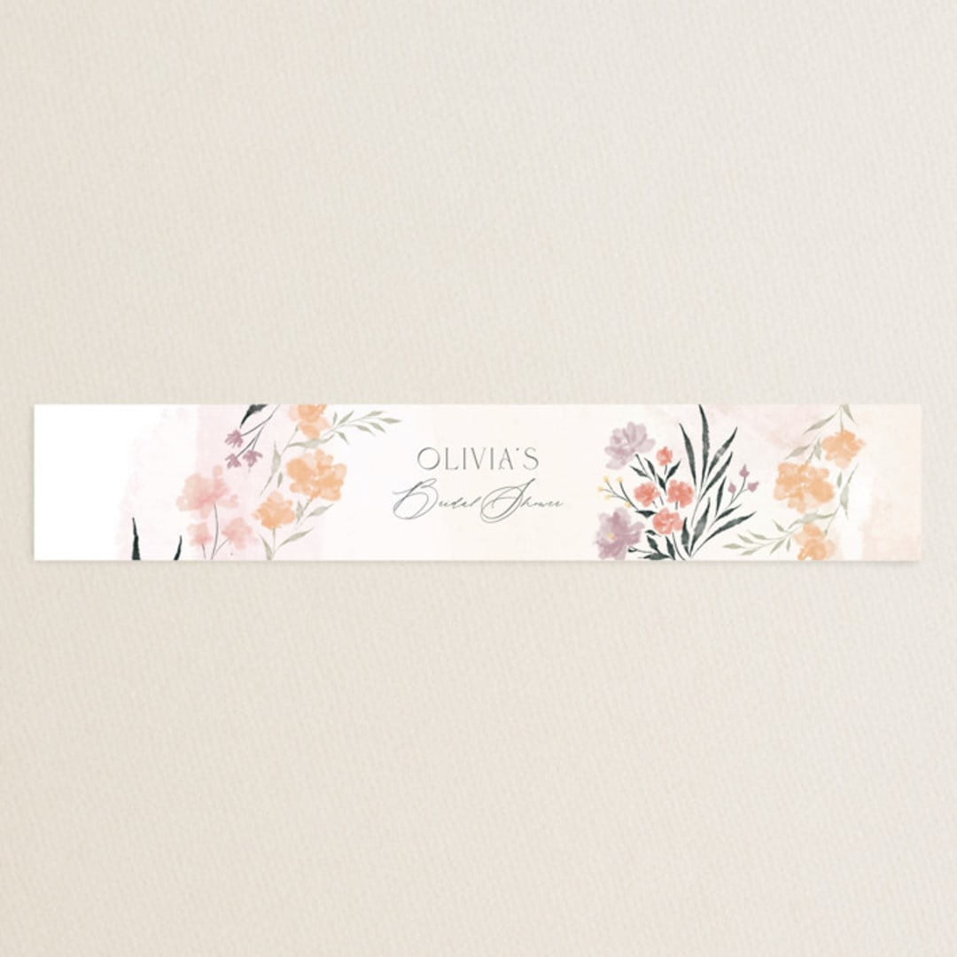 "spring blossom" - Bridal Shower in Blush by Nicoletta Savod - Front