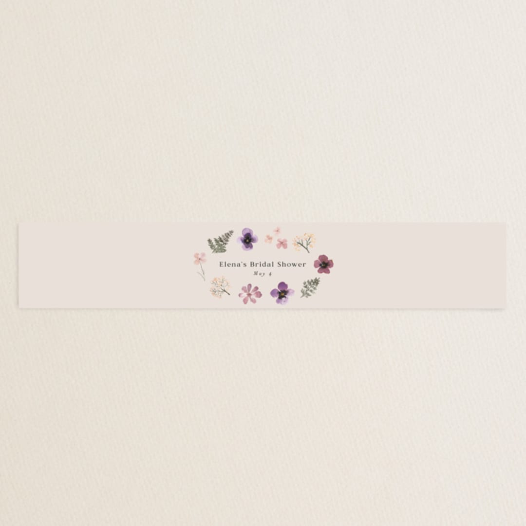 "Beijos" - Bridal Shower in Flat by Itsy Belle Studio - Front