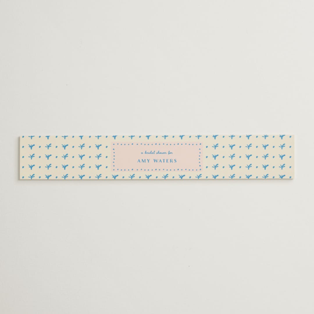 "China Tea Set" - Bridal Shower in Blush by Ani Somi - Front