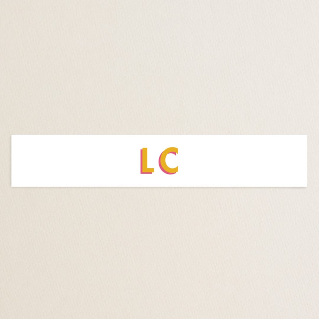 Bold Initials
