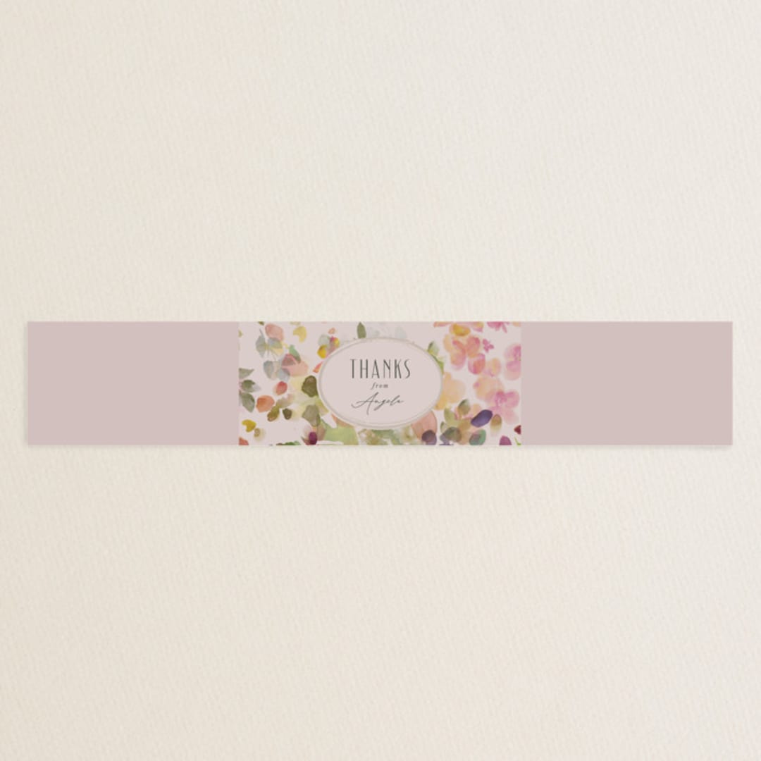 "floral jewels" - Bridal Shower in Wild Berry by Lori Wemple - Front