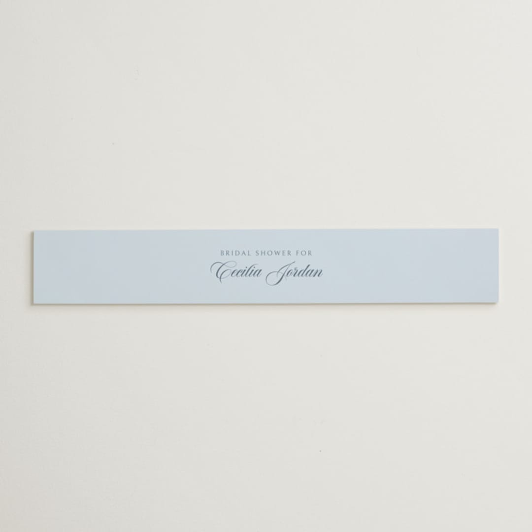 "Celina" - Bridal Shower in Mint by Pati Cascino - Front