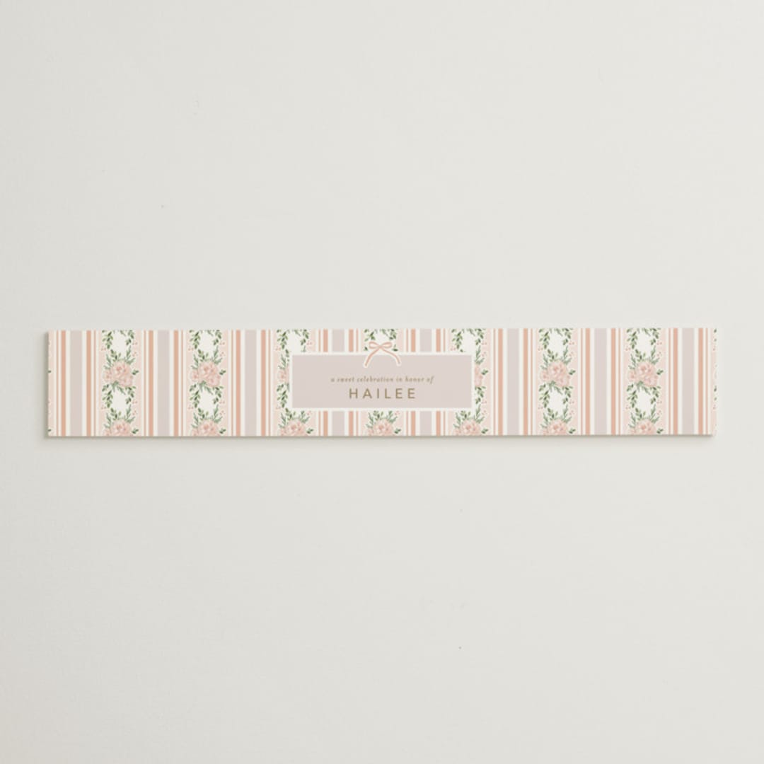 "Sweet Celebration" - Bridal Shower in Petal by Jennifer Postorino - Front