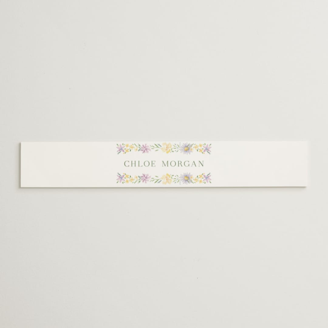 "Wild Flowers" - Bridal Shower in Meadow by Petra Kern - Front