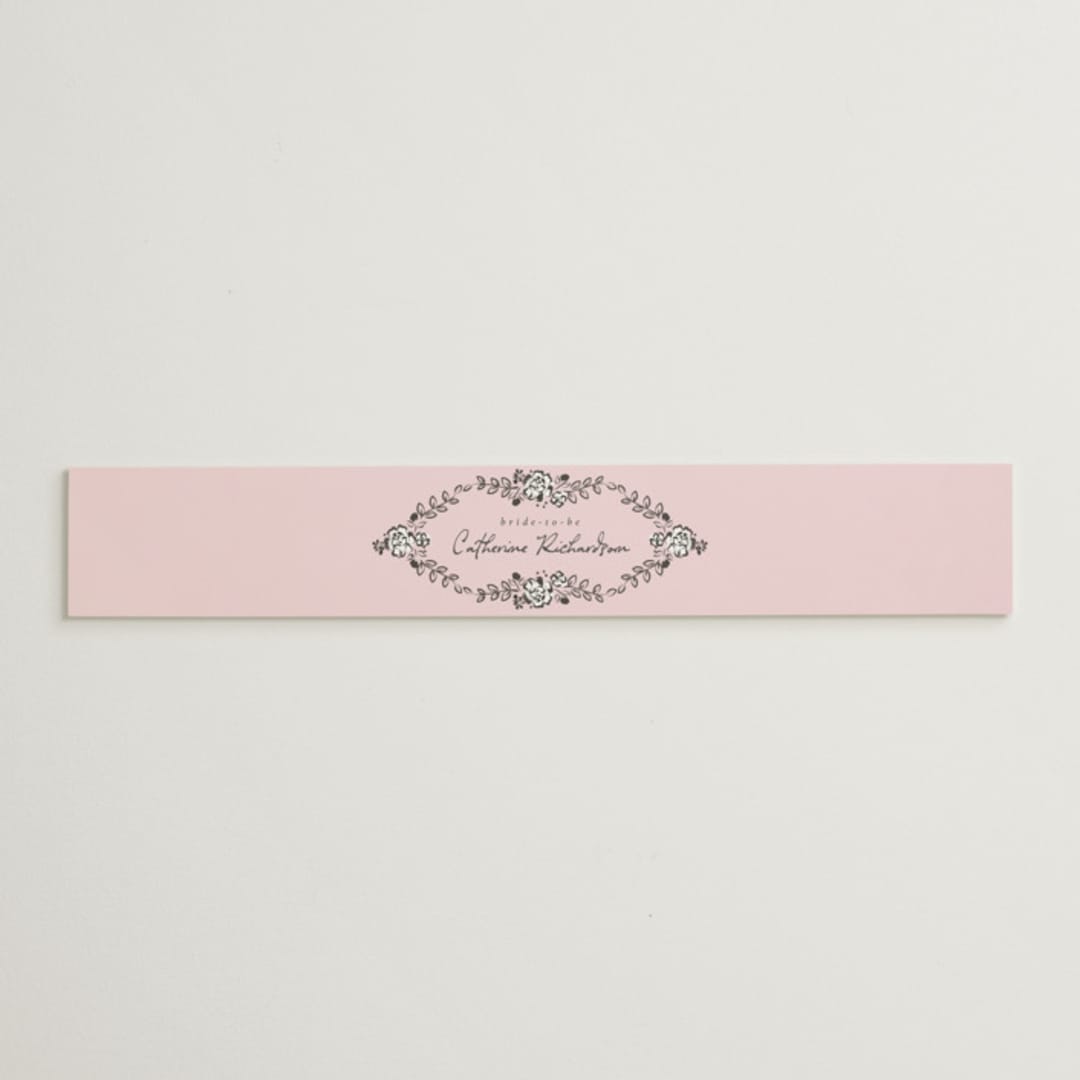 "Gathering Joy" - Bridal Shower in Champagne by Ana de Sousa - Front