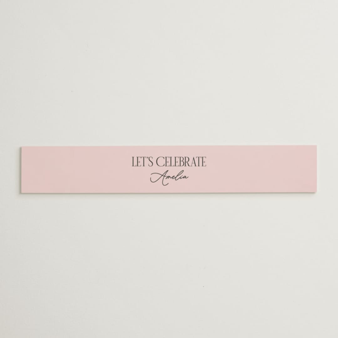 "Arbor" - Bridal Shower in Rosey by Pixel and Hank - Front