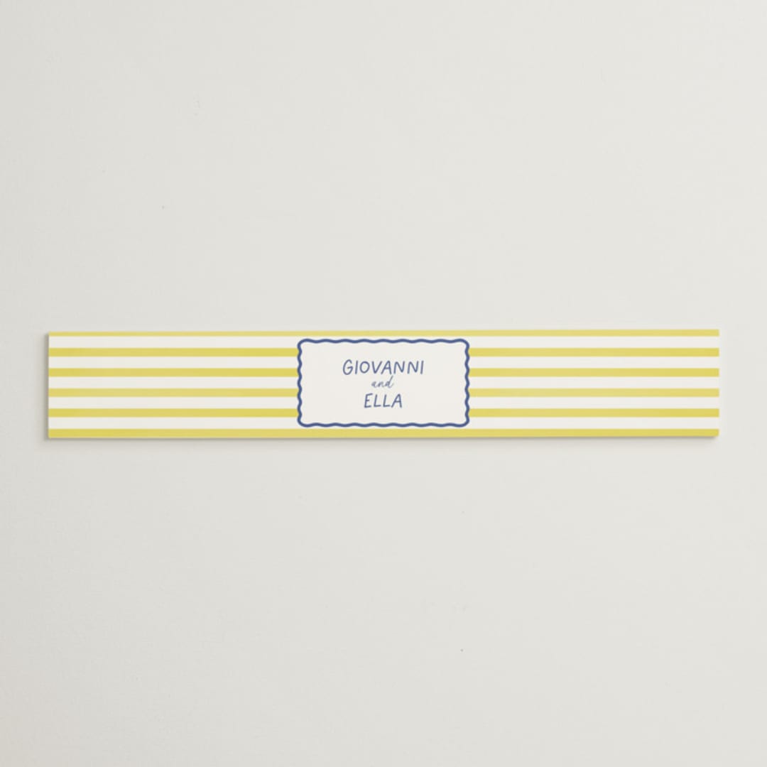 "Limoncello" - Bridal Shower in Capri by Tina Faselli - Front