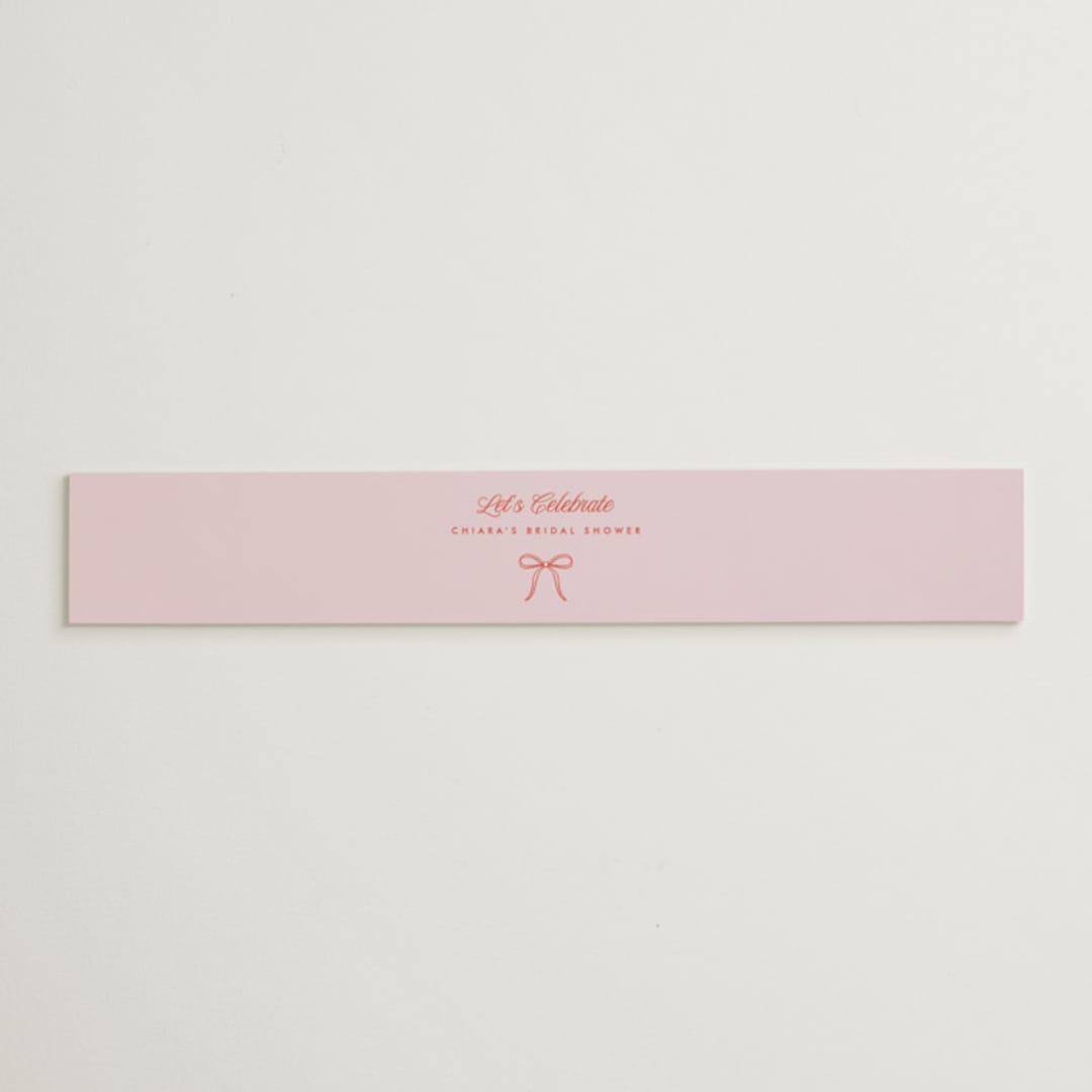 "Celebrate" - Bridal Shower in Resort by Kelly Schmidt - Front