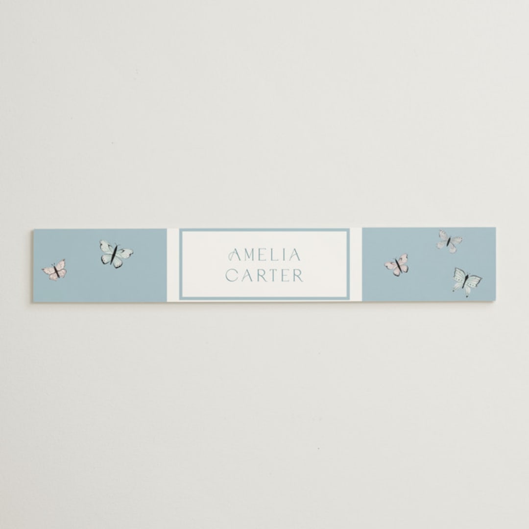 "Garden Love" - Bridal Shower in Periwinkle by Susan Moyal - Front