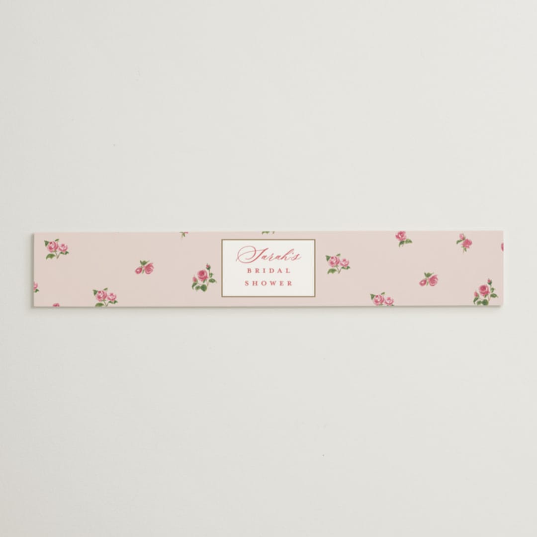 "Romantic Roses" - Bridal Shower in Blush by Teju Reval - Front
