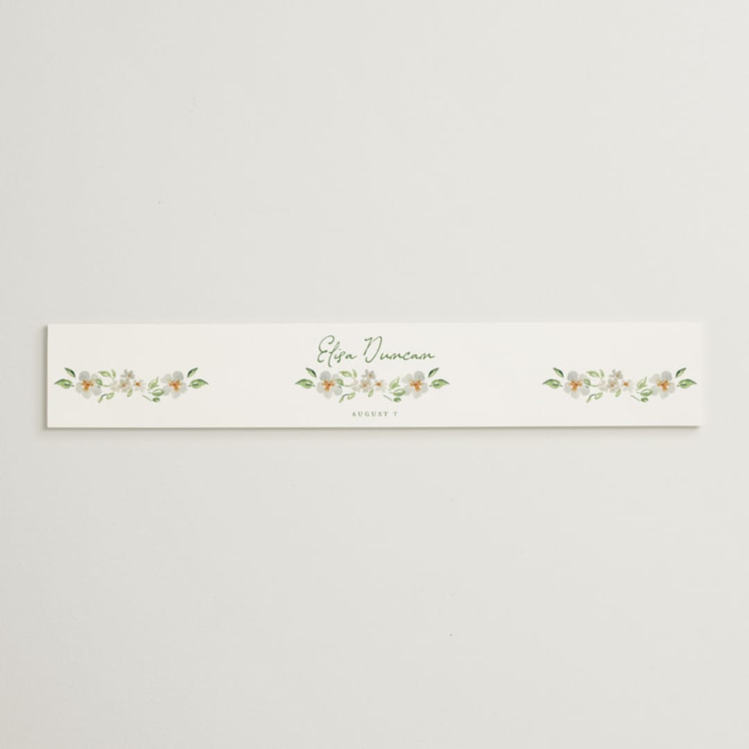"Elise" - Bridal Shower in Greenery by Petra Kern - Front