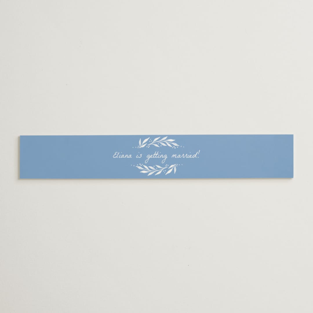 "Tea Cup Party" - Bridal Shower in Periwinkle by Alethea and Ruth - Front
