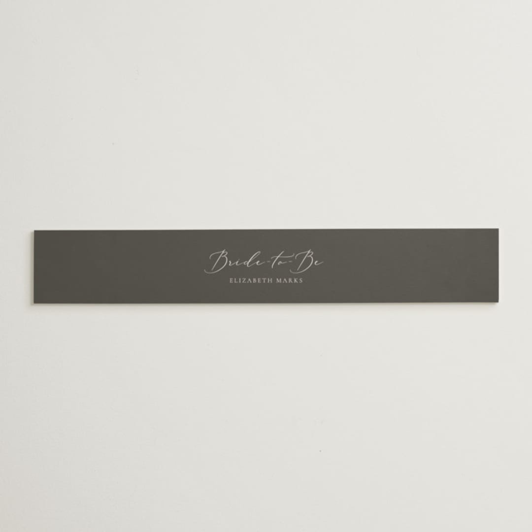 "Bow" - Bridal Shower in Tuxedo by Corinne Malesic - Front