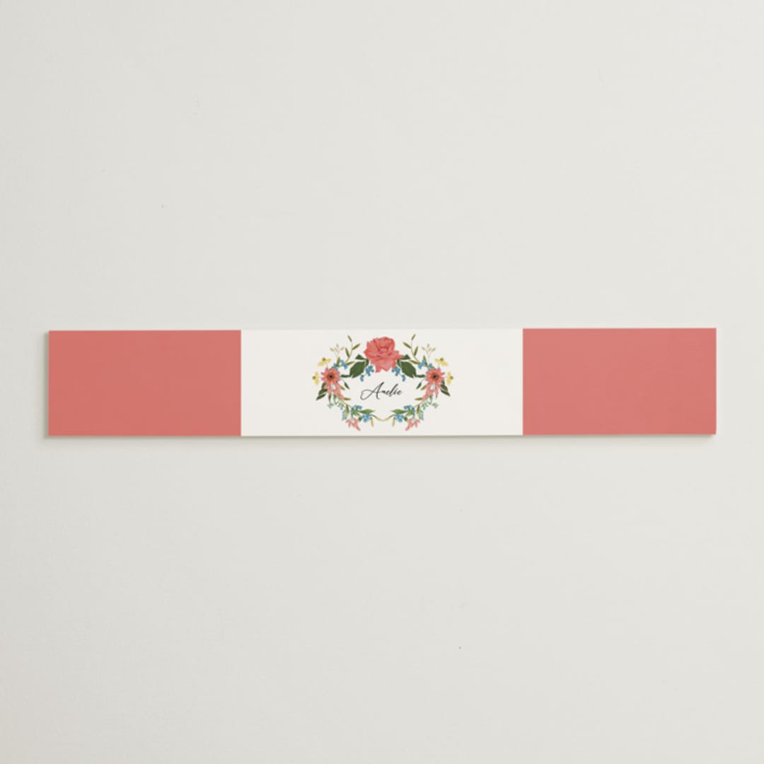 "Garden Vine" - Bridal Shower in Papaya by Susan Moyal - Front