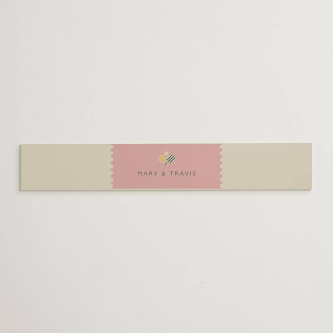 "Vintage Pickle" - Bridal Shower in Avocado by Vera Lim - Front