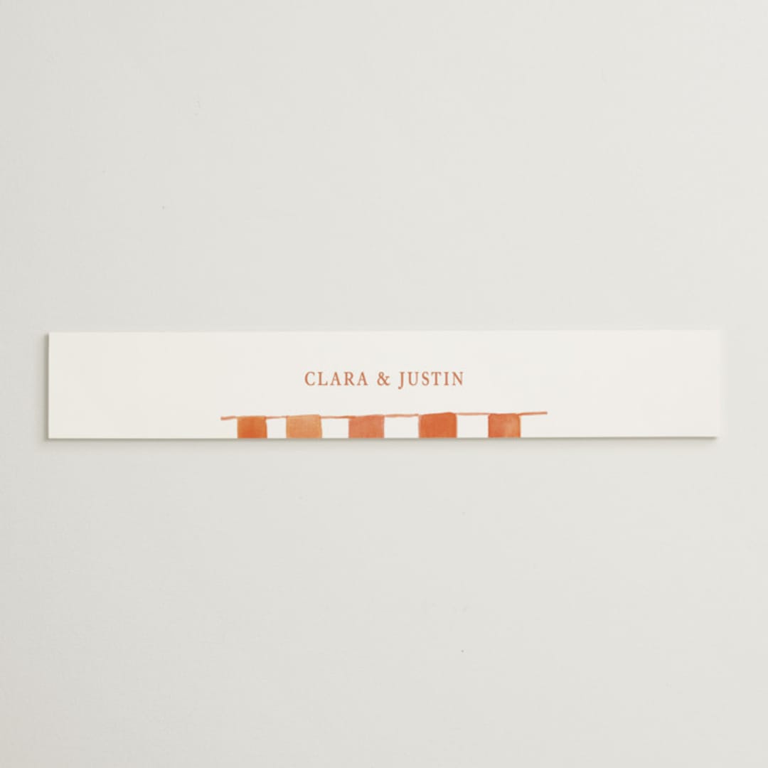 "Cin Cin Spritz" - Bridal Shower in Tangerine by West Foglia - Front