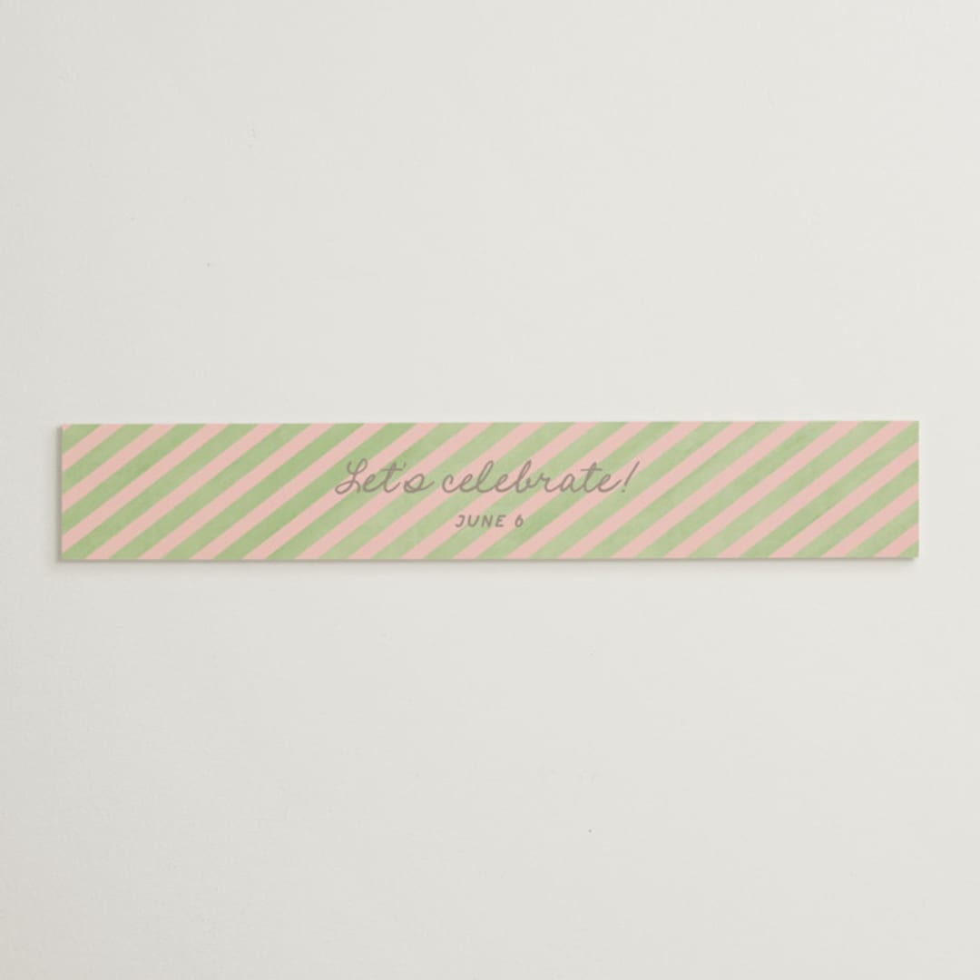 "Botanical maximalism" - Bridal Shower in Poppy by Creo Study - Front