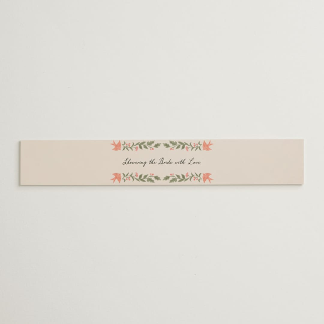 "Birdsong" - Bridal Shower in Garden by Elly - Front