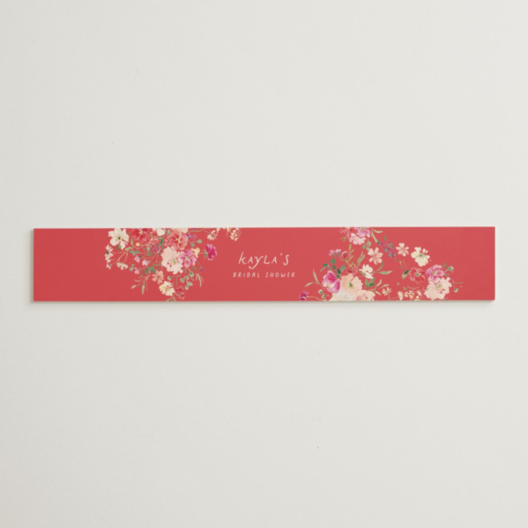 "Prosecco & Petals" - Bridal Shower in Valentine by Itsy Belle Studio - Front