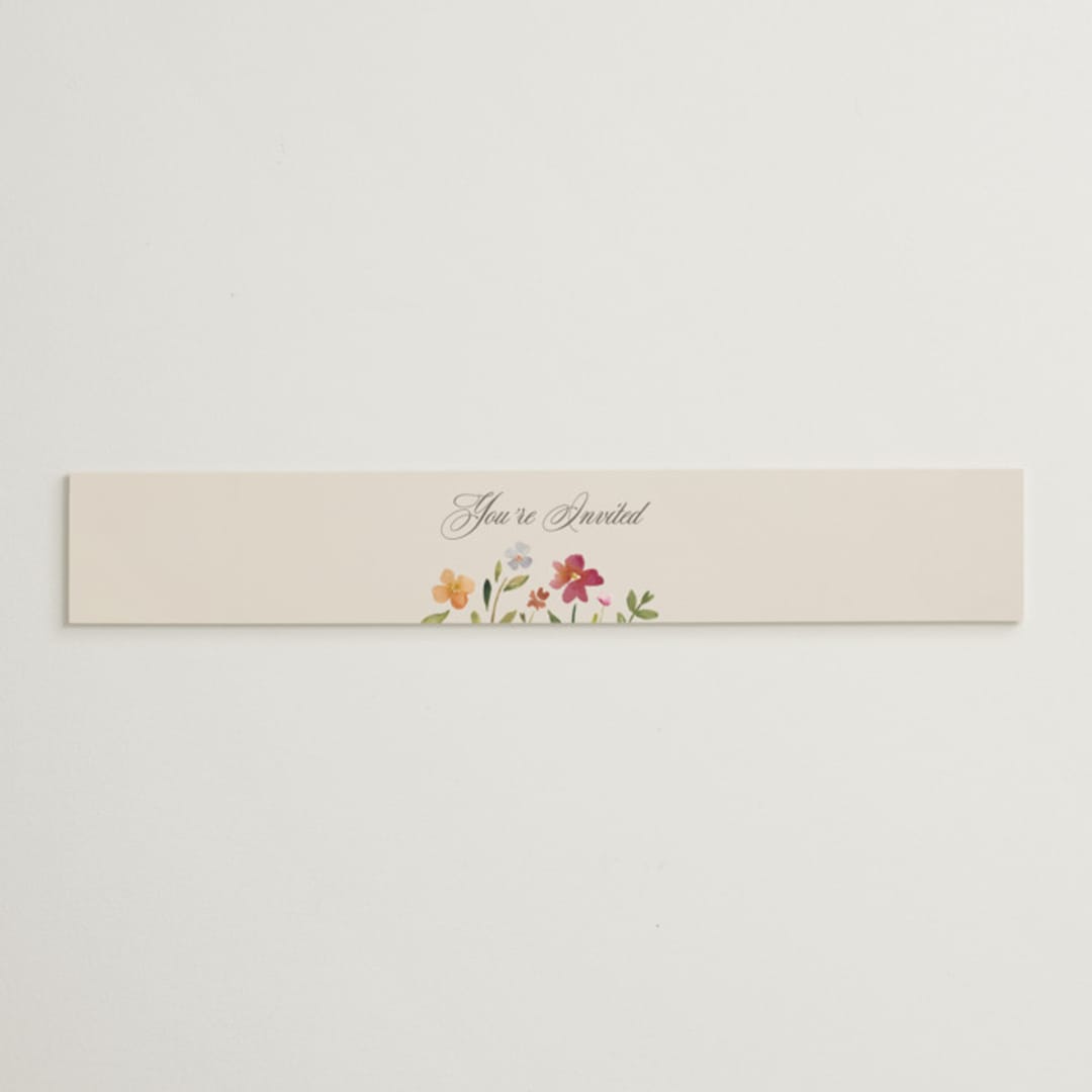 "Garden" - Bridal Shower in Wildflower by Nicole Walsh - Front