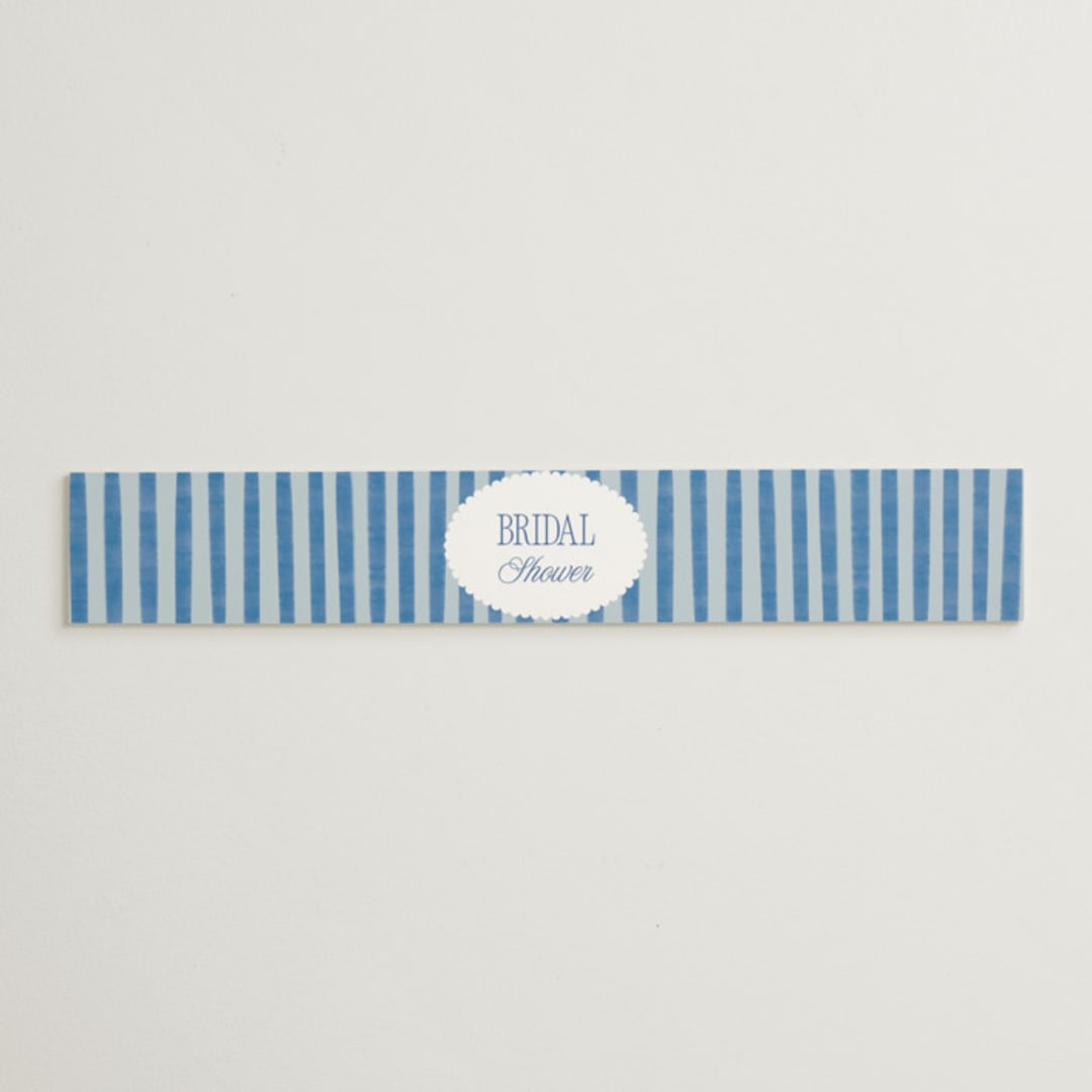 "Delft" - Bridal Shower in Porcelain by Morgan Kendall - Front