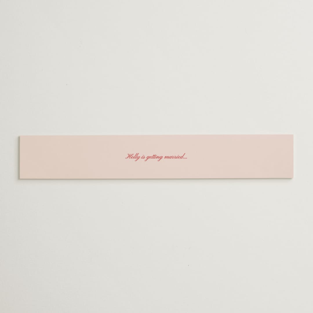 "Club Amore" - Bridal Shower in Ruby by Helena Vitto - Front