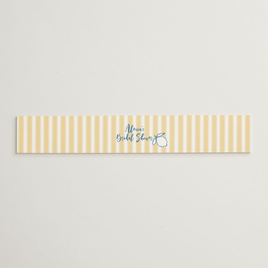 "Citrine" - Bridal Shower in Lemon by Jelena Vuletic - Front