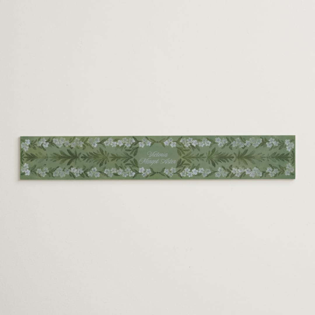 "Vintage Sketched" - Bridal Shower in Wisteria by Jenna Holcomb - Front