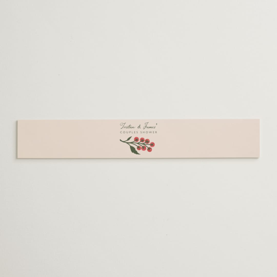 "Cherry Tomatoes" - Bridal Shower in Tomato by Katharine Watson - Front